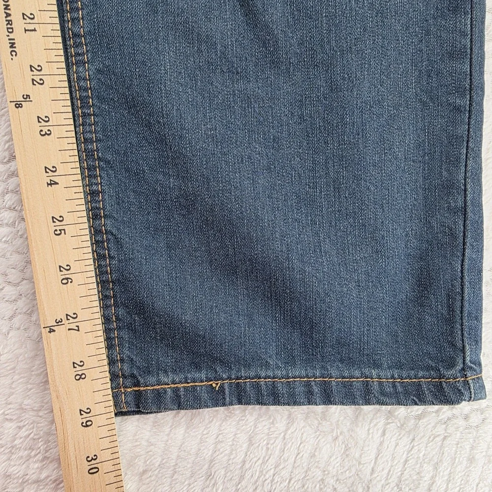 Levis 541 Athletic Fit Jeans Mens 44x29 High Rise Comfort Stretch Medium Wash